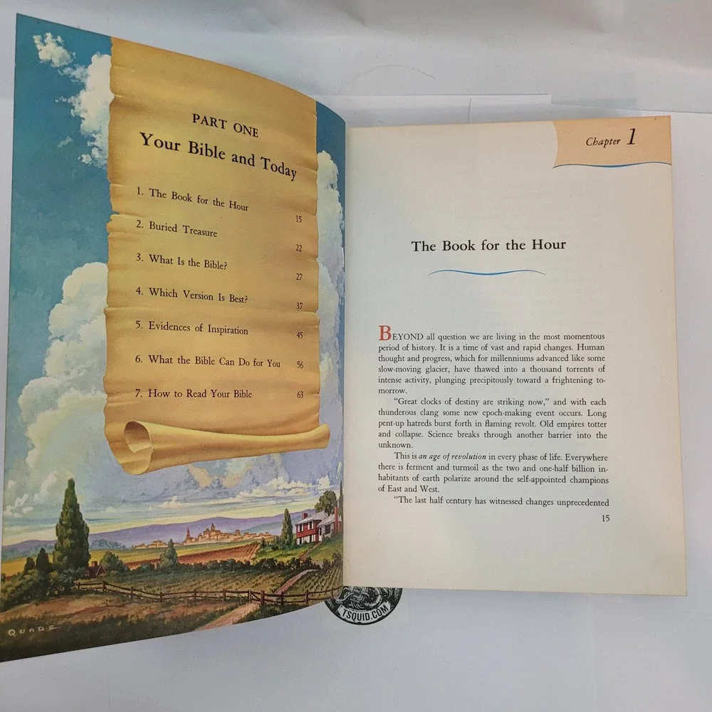 Pacific Press Your Bible and You Arthur S Maxwell 1959 Hardcover Book